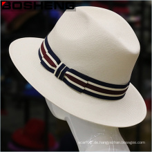 Neuer Sommer Panama Stroh Stil Trilby Fedora Hut